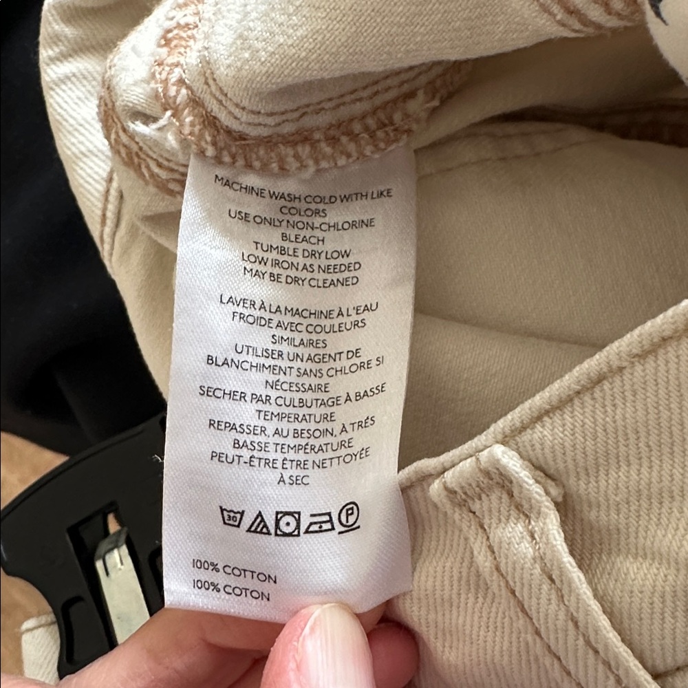 We the Free Lucky You Mid Rise Barrel denim by Free People sz 27 EUC - Picture 9 of 10